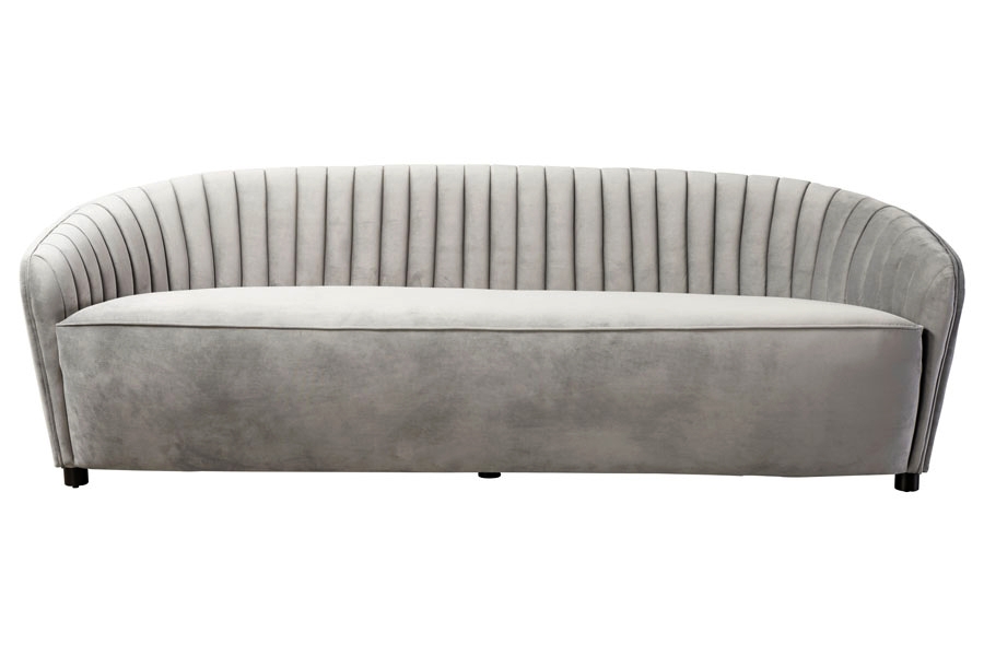 Image of Alice Three Seat Sofa - Dove Grey
