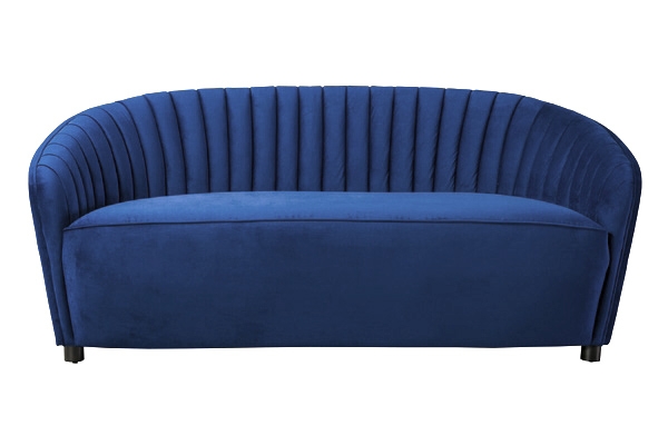 Image of Alice Two Seat Sofa - Navy Blue