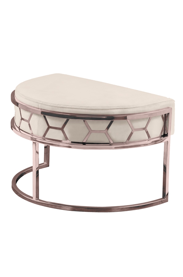 Alveare Footstool Copper - Chalk