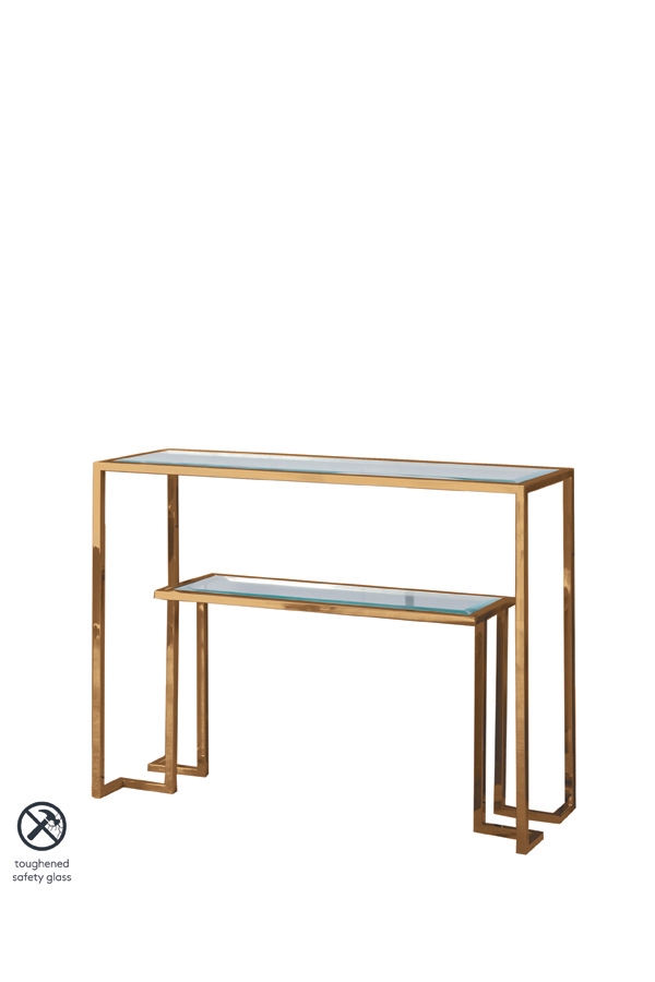 Image of Anta Gold Console Table