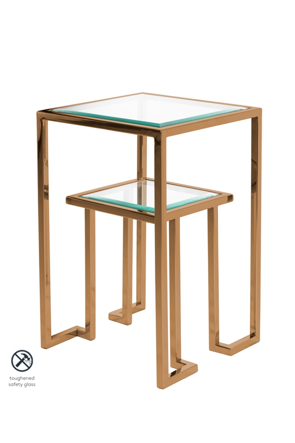 Image of Anta Gold Side Table