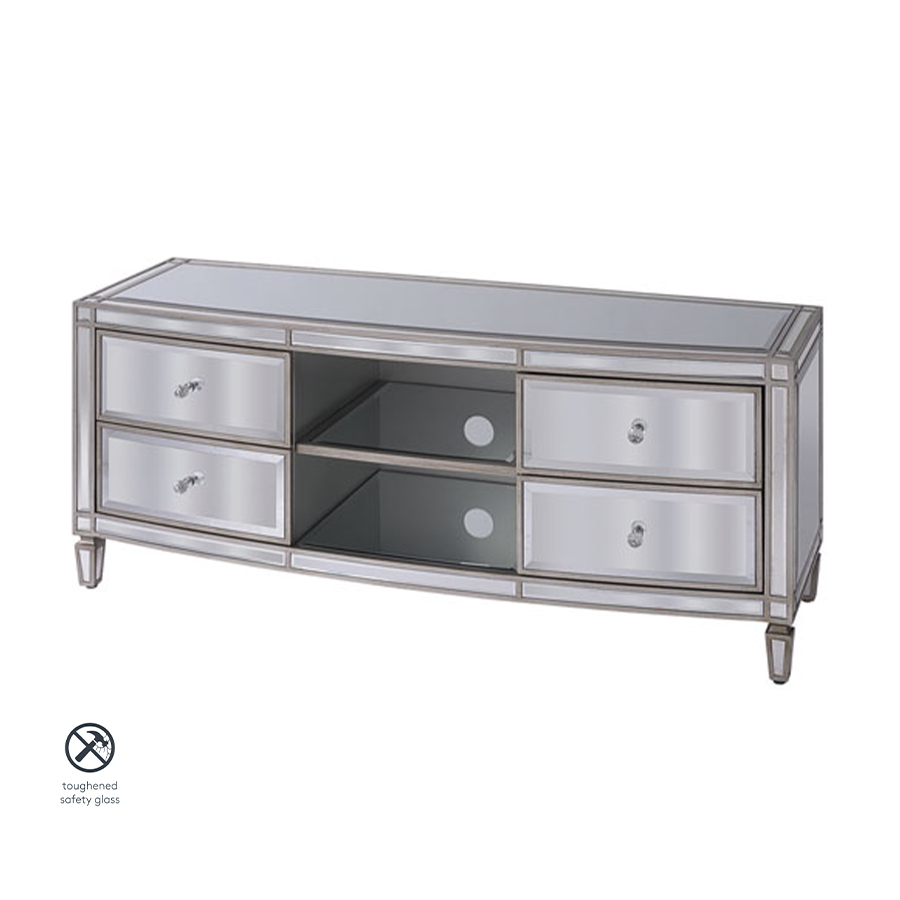 Image of Antoinette Mirrored Media Unit