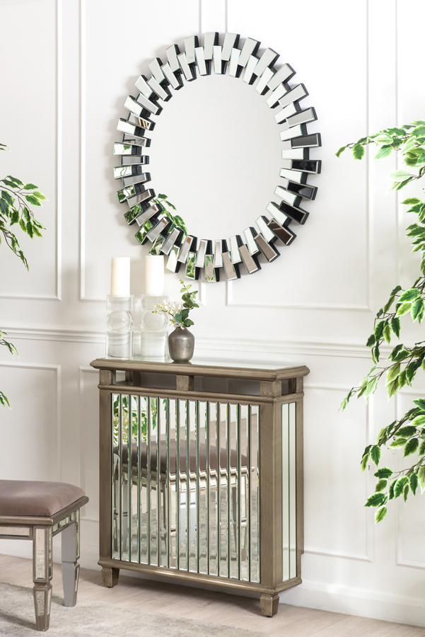 Antoinette Small Mirrored Radiator Cover