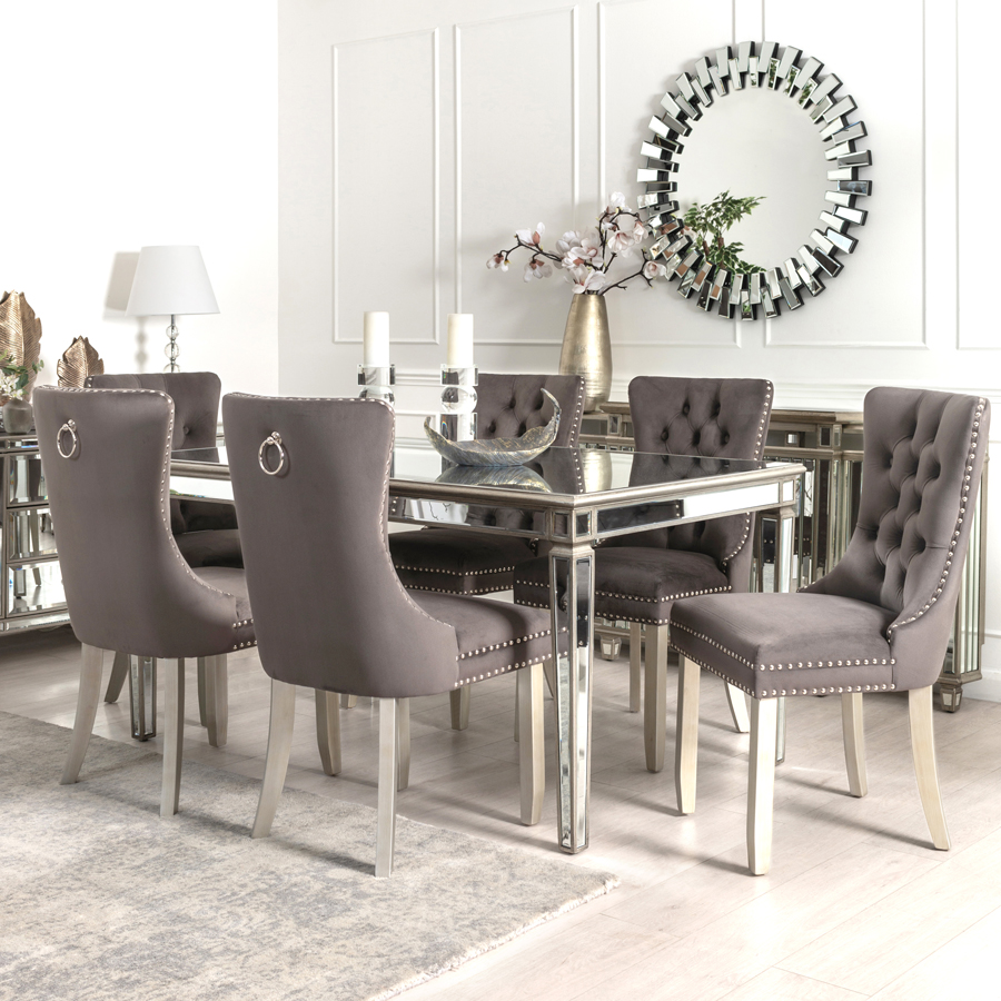 Image of Antoinette Rectangular Table and 6 Chairs