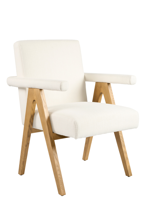 Archie Dining Chair – Ivory