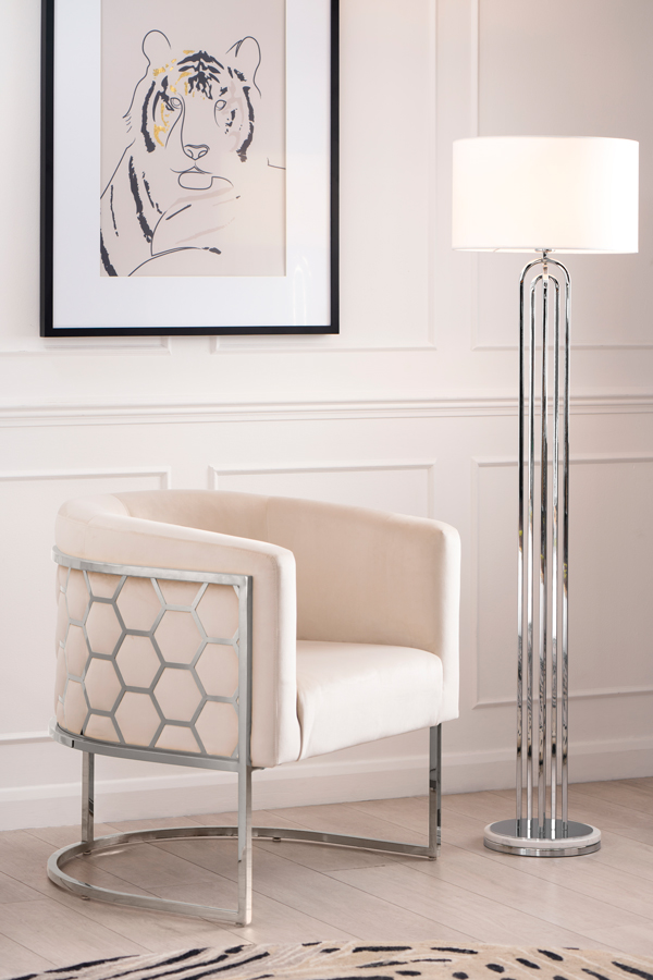 Image of Aria Floor Light Silver