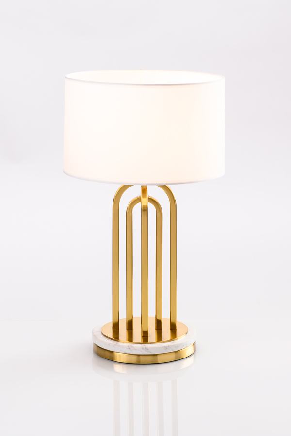 Aria Table Light Brass
