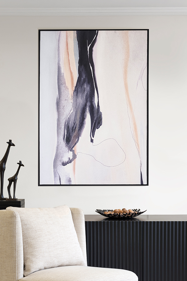 Fusion One - Hand-Painted Wall Art