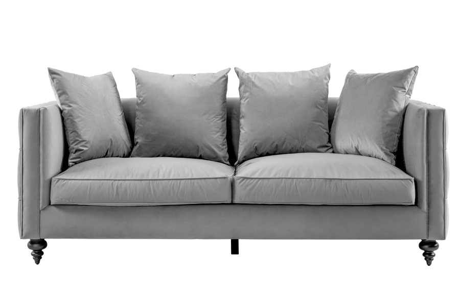 Image of Ascot Three Seat Sofa ??? Dove Grey