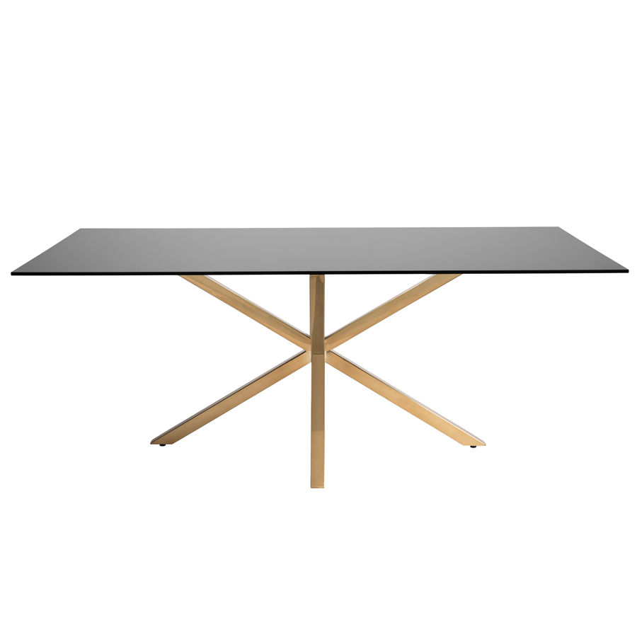Aster Brass Dining Table