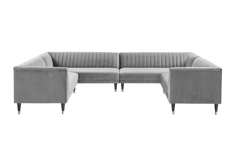 Image of Baxter Super Lounge suite ??? Dove Grey