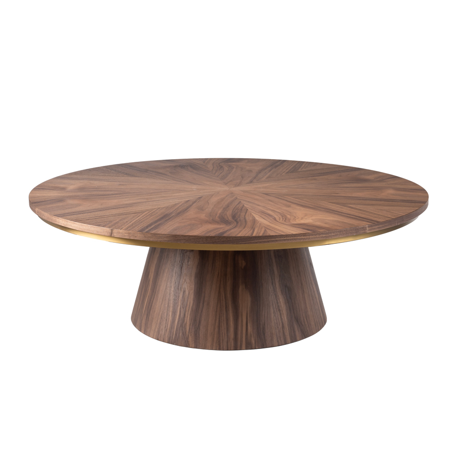 Image of Brewster Walnut Coffee Table