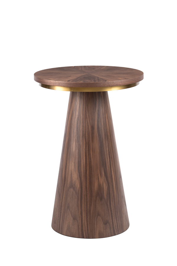 Brewster Walnut Side Table