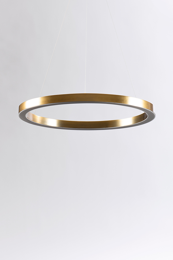 Image of Bromley Brass LED Pendant Light