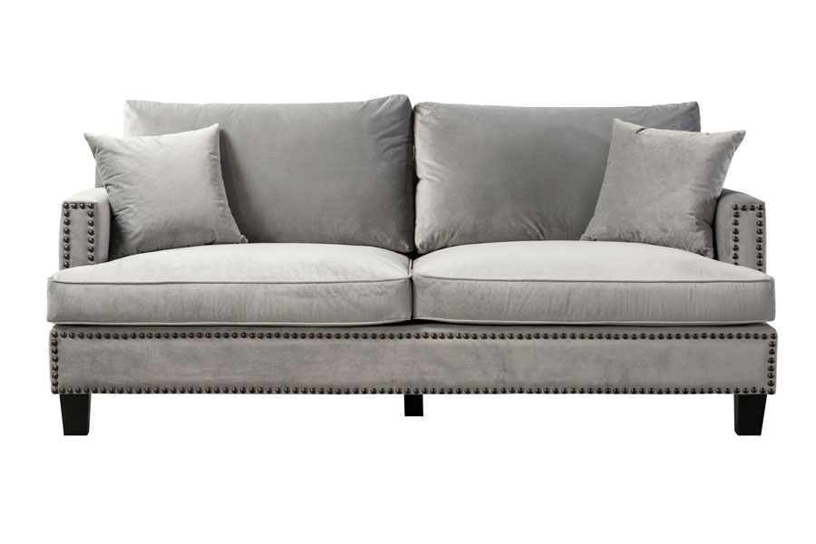 Image of Brunswick Three Seat Sofa - Dove Grey