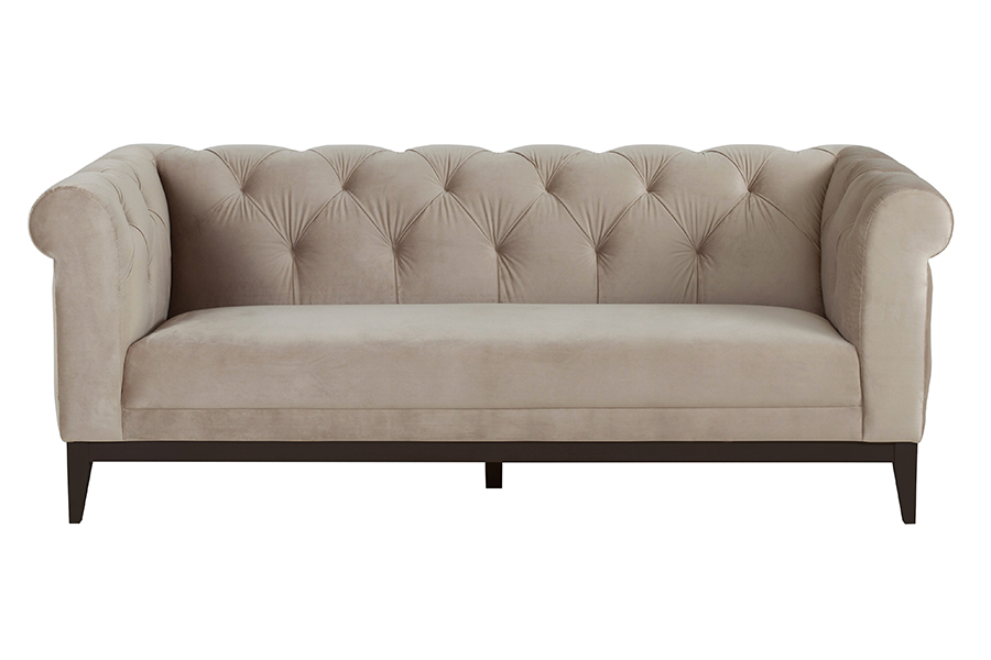 Claremont Three Seat Sofa - Taupe