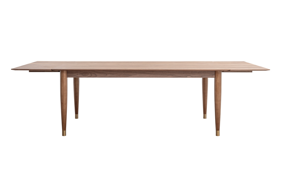 Como Walnut Extending Dining Table