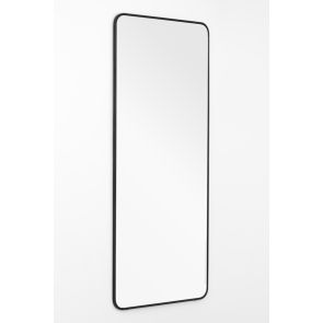 Alana Extra Large Leaning Mirror - Matt Black