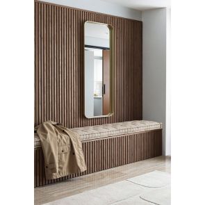 Alana Rectangular Dressing Mirror – Brass