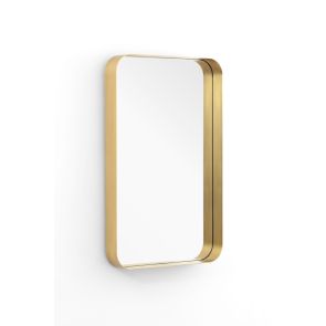 Alana Rectangular Mirror – Brass