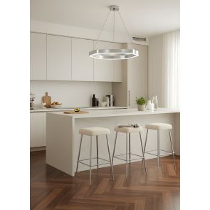 Alveare Chrome LED Pendant Light