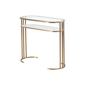 Aria Console Table Brass