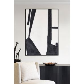 Solo Eins - Handgemalte Wandkunst