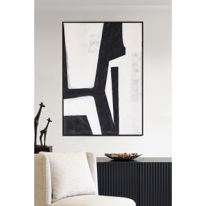 Solo Zwei - Handgemalte Wandkunst