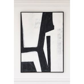 Solo Zwei - Handgemalte Wandkunst