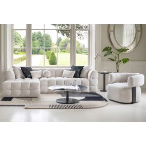 Berlin Hoekbank Linkerhoek Licht Taupe Chenille