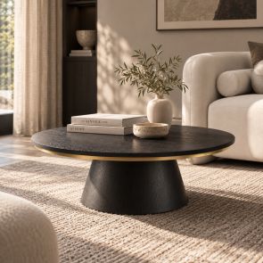 Brewster Couchtisch Schwarz