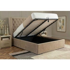 Byron Storage Bed Taupe