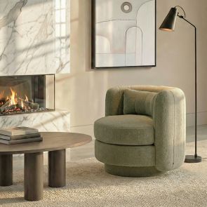 Calvin Draaifauteuil Pistache