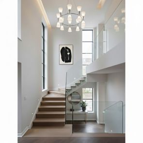 Camille Chandelier Chrome