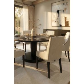 Chatsworth Dining Chair – Two Tone Calico 