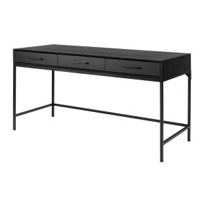 Duo Bureau/Kaptafel/Console Zwart