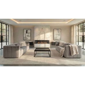 Essen Three Seat Sofa – Dove Grey 