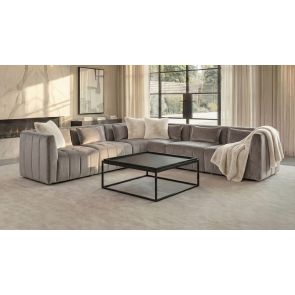 Essen Large Corner Sofa – Dove Grey 