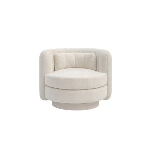 Calvin Draaifauteuil Travertijn