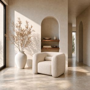Munich Armchair - Light Taupe  