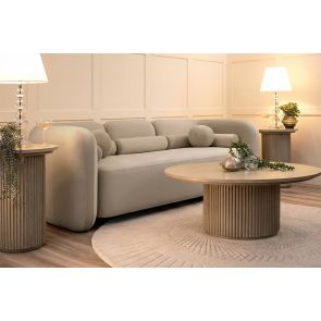 Munich 3-Zitsbank Taupe