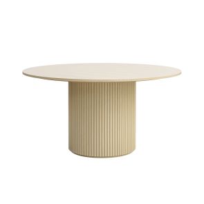 Ophelia Eettafel Rond Eiken Grijs Gewassen