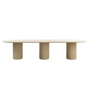 Ophelia Washed Grey  XL Dining Table