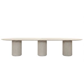 Ophelia Washed Grey  XL Dining Table