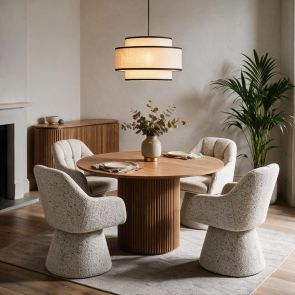 Orbit Chaise de salle à manger – Bouleau