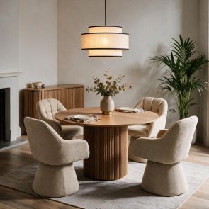 Orbit Chaise de salle à manger – Sable