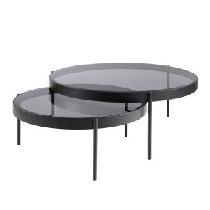 Orion Satz/Couchtische Schwarz