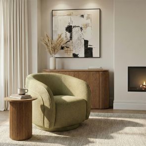 Orla Draaifauteuil Pistache
