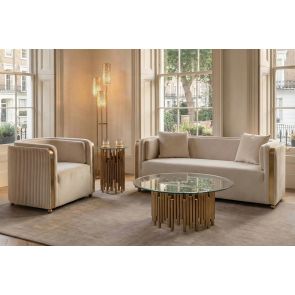 Ozman Canapé 2 places – Craie