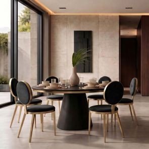 Ravello Dining Chair - Black